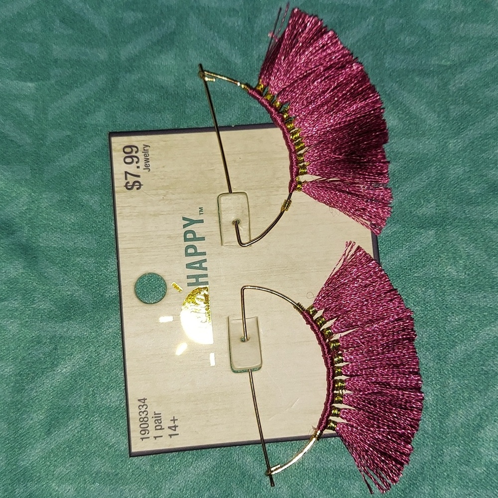 Pink Earrings